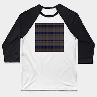 Dark Academia Aesthetic Calan 2 Hand Drawn Textured Plaid Pattern Baseball T-Shirt